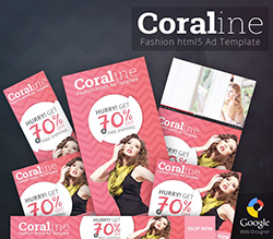 Coraline - Fashion HTML5 Ad Template