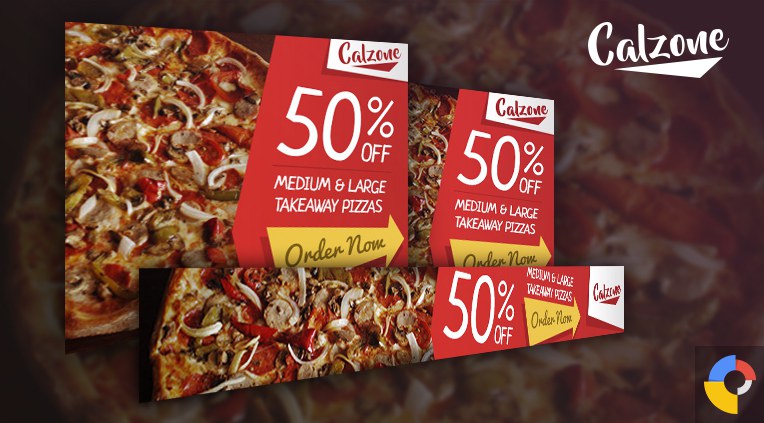 Calzone - Restaurant HTML5 Ad Template