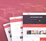 Cozy Real Estate PSD Template Thumbnail