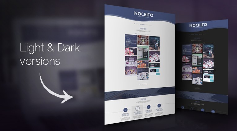 Light and dark versions