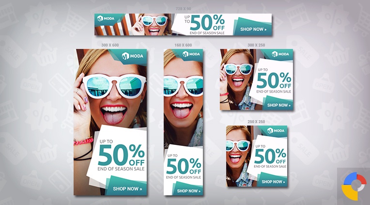 5 standard banner sizes