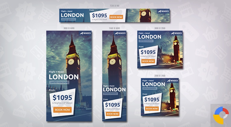 5 standard banner sizes