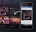 Twitter, Instagram and facebook feed grid Thumbnail
