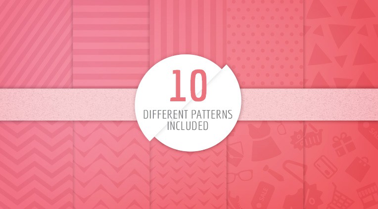 10 patterns included