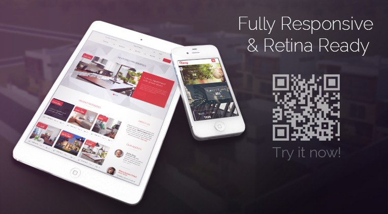 Fully Responsive and Retina Ready