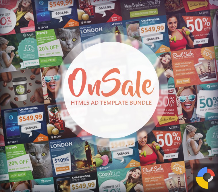 OnSale HTML5 Ad Template Bundle