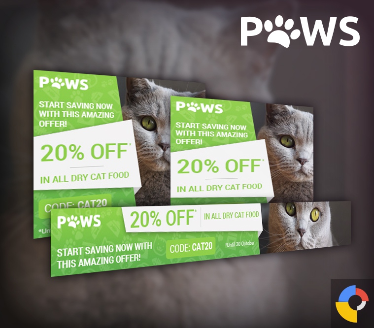 Paws Pet Store HTML5 Ad Template