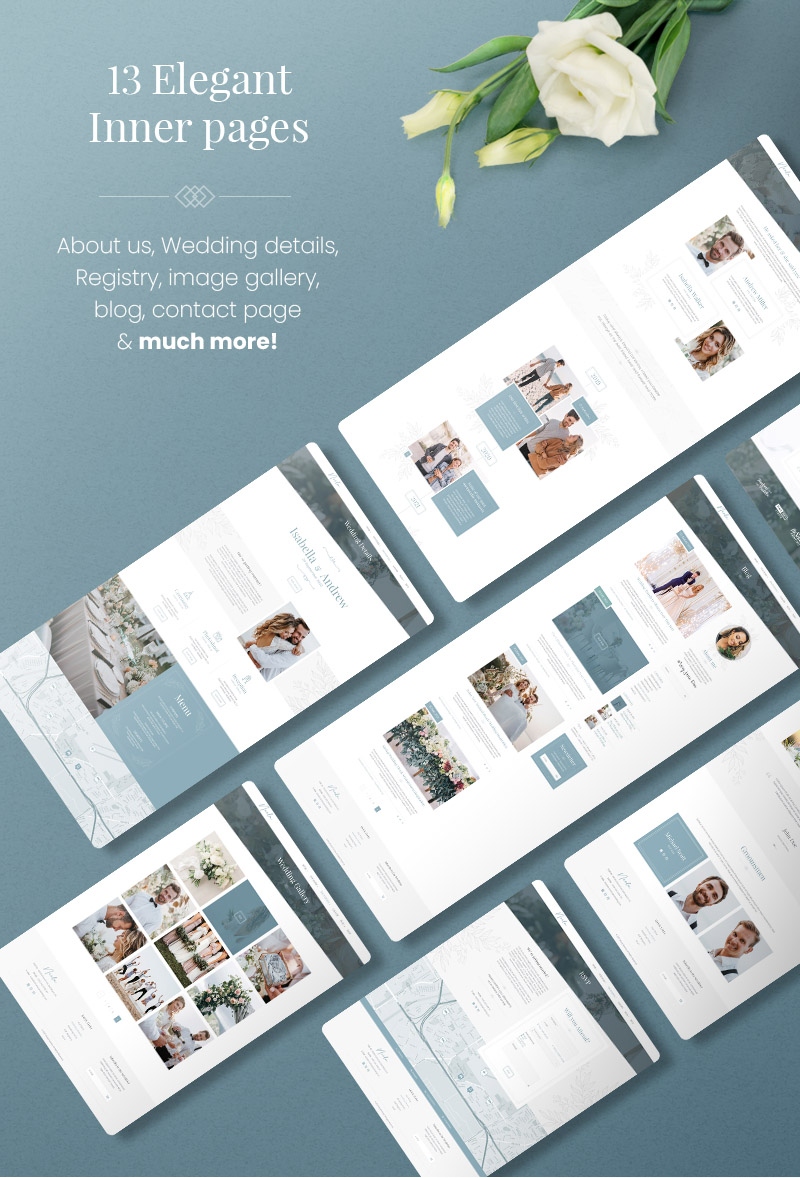 Neela — Onepage/Multipage Wedding WordPress Theme - 4